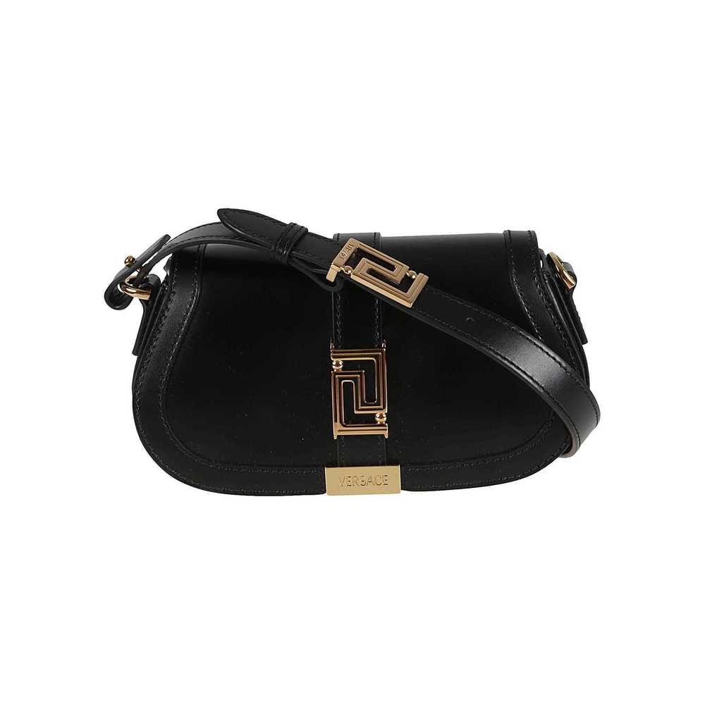Versace Greca Goddess Bag Black